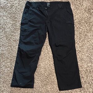 Elegant Black Women's Cargo Pants
